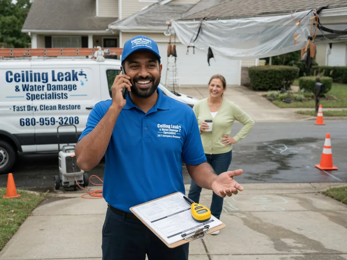 Ceiling Leak Cleanup Sarcoxie, MO FAQs